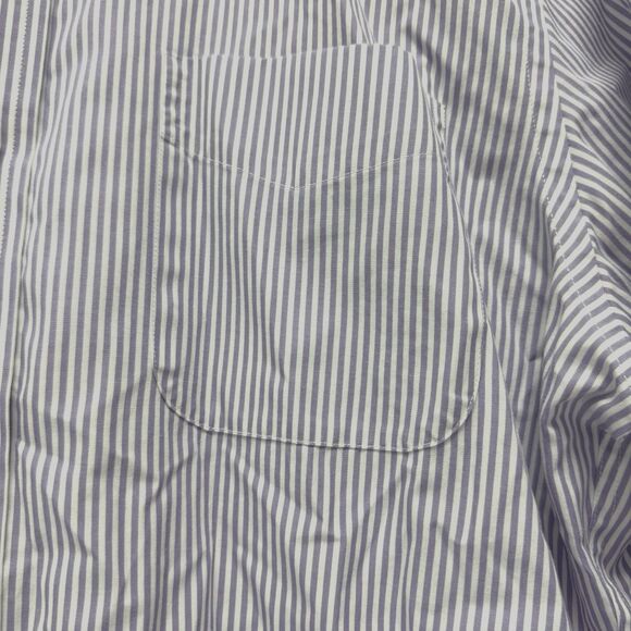 Lauren Ralph Lauren Shirt Mens 16 32/33 Purple Striped Long Sleeve Button Up - Picture 3 of 6
